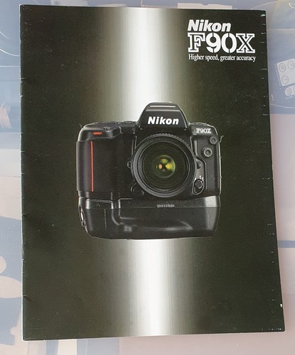 Nikon f90x sales brochure - brochure, in