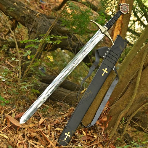 Knights templar accolade sword - accolade,