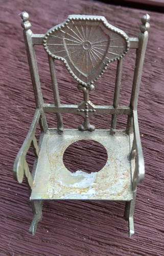 Vintage dolls house metal - vintage,