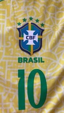 Official Brazil Neymar Jr #10 Home Jersey – 2024/25 Editi