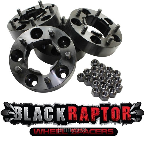 Black raptor hubcentric - black, 40mm