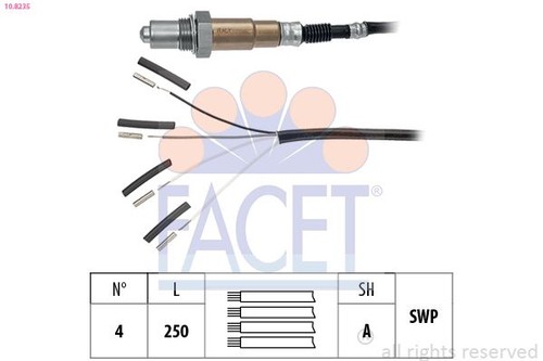 Oxygen sensor 8235 - oxygen, 10.8235