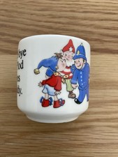 Egg Cup Noddy Goodbye Mr Plod Royal Stafford Noddy Collection Vintage Rare