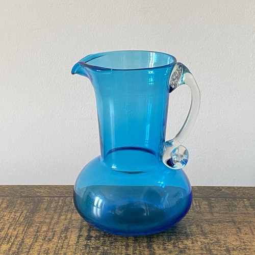 Vintage small blue - art, glass