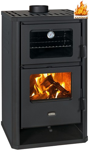 Wood burning stove with - 🔥, wood-burning