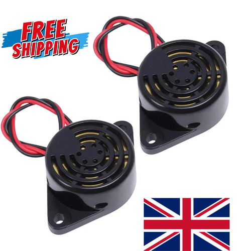 2pcs 12v piezo buzzer alarm - piezo,