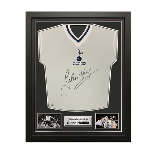 Glenn hoddle signed - glenn, tottenham