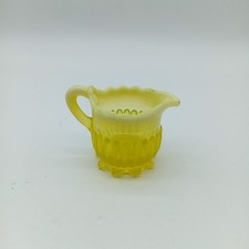 Victorian Davidson Uranium Pearline Milk Jug Lady Caroline