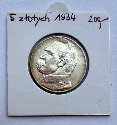 Poland silver zlotych - silver, 5