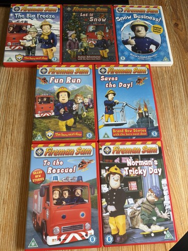 Fireman sam dvd bundle - sam, of