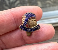 vintage Guy  Motors Lapel