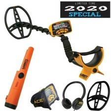 NEW Garrett Ace 400i Metal Detector + Garrett Pro Pointer AT