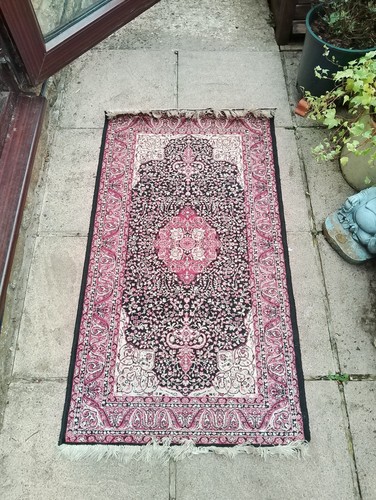Vintage afghan rug - afghan, boho
