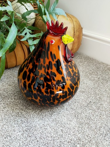 Large murano style art - murano, glass