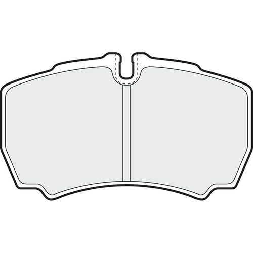 Brake pads set - iveco, daily