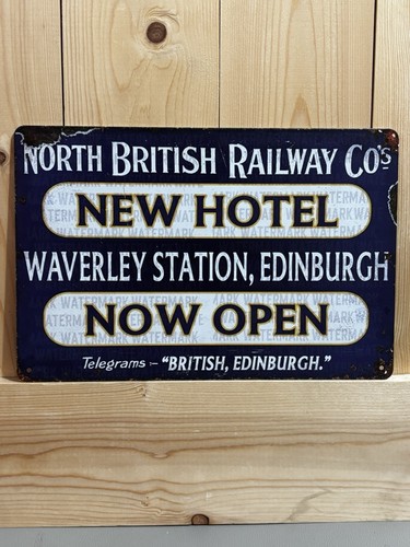 British railways metal wall - british,