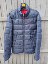 Jack Wills Navy Puffer Jacket
