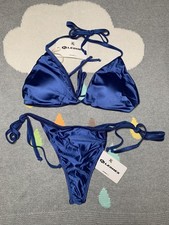 Leohex Blue/Navy XL Bikini Set