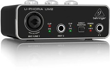Behringer UM2 U-Phoria USB Audio Interface