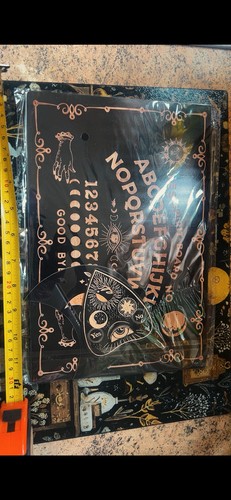Wooden ouija board with - wooden,