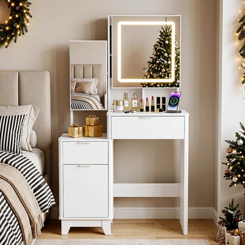 Dressing table with - table,