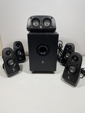 Logitech Z506 Multimedia 5.1 Surround Sound Speaker System - 75W UK Plug