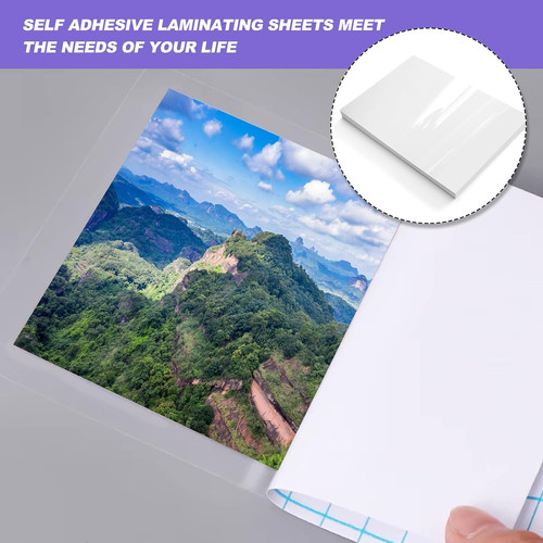 Self adhesive laminating - self,