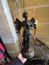 RARE! Angel Holding Rose