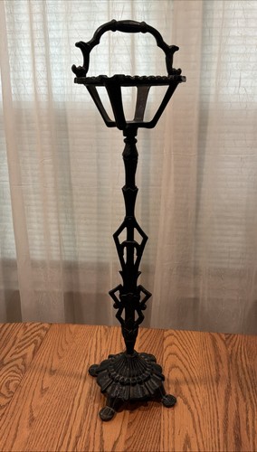 Antique cast iron smoking - iron,