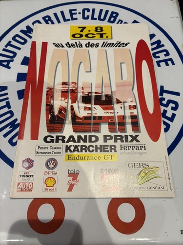 Bpr programme nogaro 1995 - nogaro,
