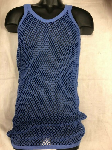 Blue string mesh - blue,
