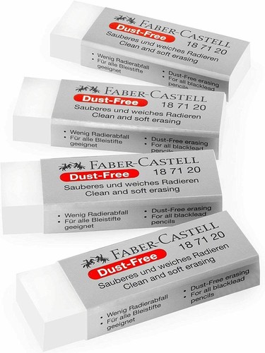 Faber castell dust free eraser - faber-castell, dust-free