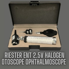 Professional Riester ENT Otoscope & Ophthalmoscope Set | 2.5V Halogen Plug in