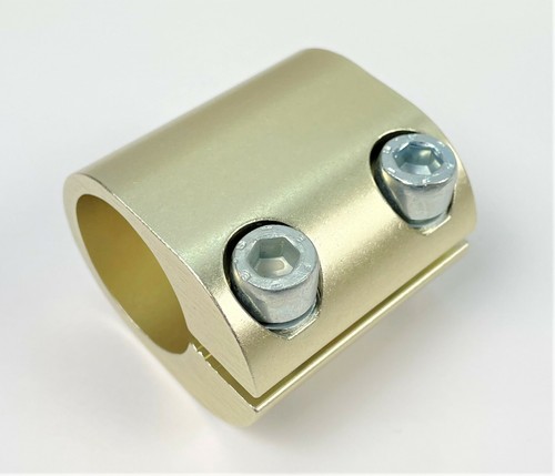 Magnesium coloured 28mm round - coloured,
