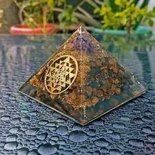 Tiger Eye Amethyst Pyramids