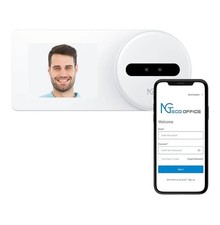 NGTeco Cloud Clocking in Machine, 2.4GHz WiFi Time Clocks for Employees Business