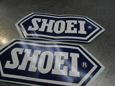 Motorcycle Shoei Bag Of Vintage Assorted Helmet Stickers 4 Sizes