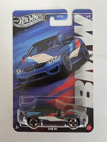 Hot wheels bmw 2025 silver - hot, m4