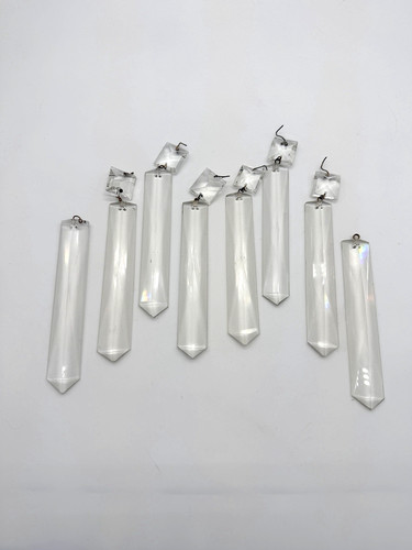 Lot vintage crystal - lot, 8