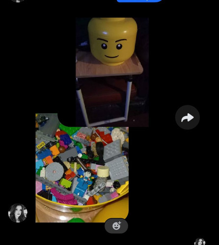 Lego storage head large boy - lego,