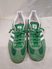 ADIDAS GAZELLE GREEN TRAINERS SHOES SIZE 11 CG O02 