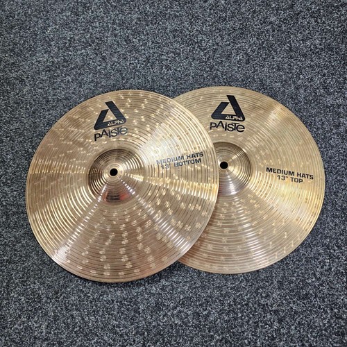 Hat cymbals paiste - hi-hat, 13"