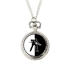 Snooker Player Pocket Watch