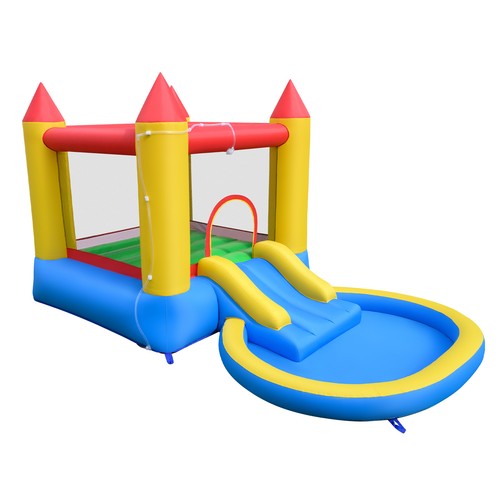Water slide and bouncy - water,