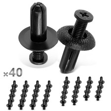 40x Fastening Clips Expanding