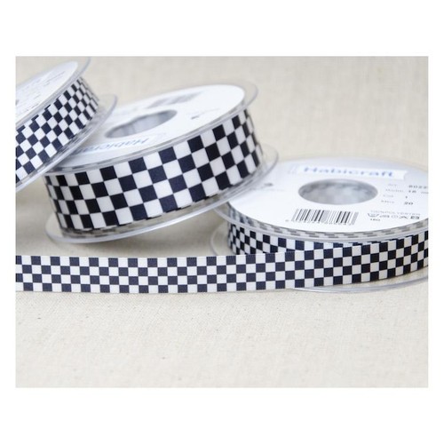 Chequered flag ribbon - chequered,