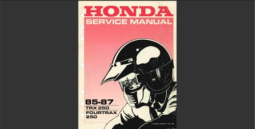 1985 1986 1987 - honda, trx250