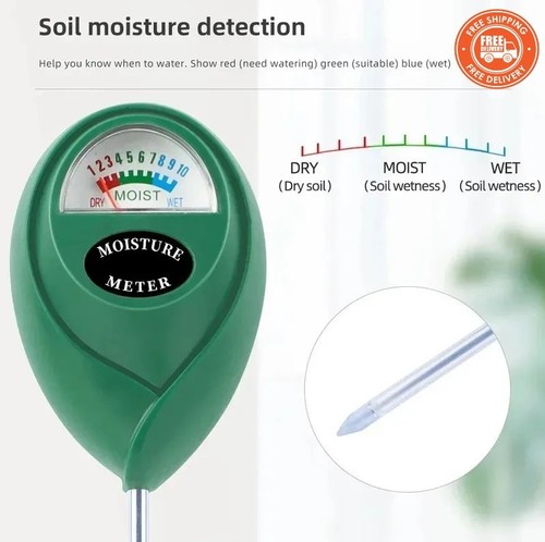 Soil moisture meter - 3-in-1,