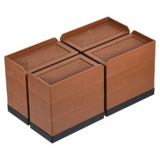 4Pcs Furniture Risers 4.3"