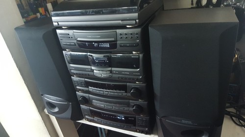 Kenwood hifi pieces stack - hifi,